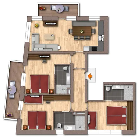 Alma Apartment Mayrhofen